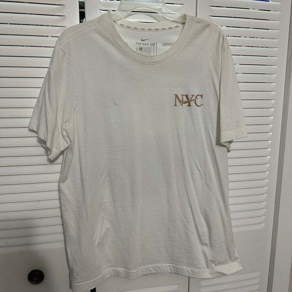 Nike NYC White Cityscape T-Shirt